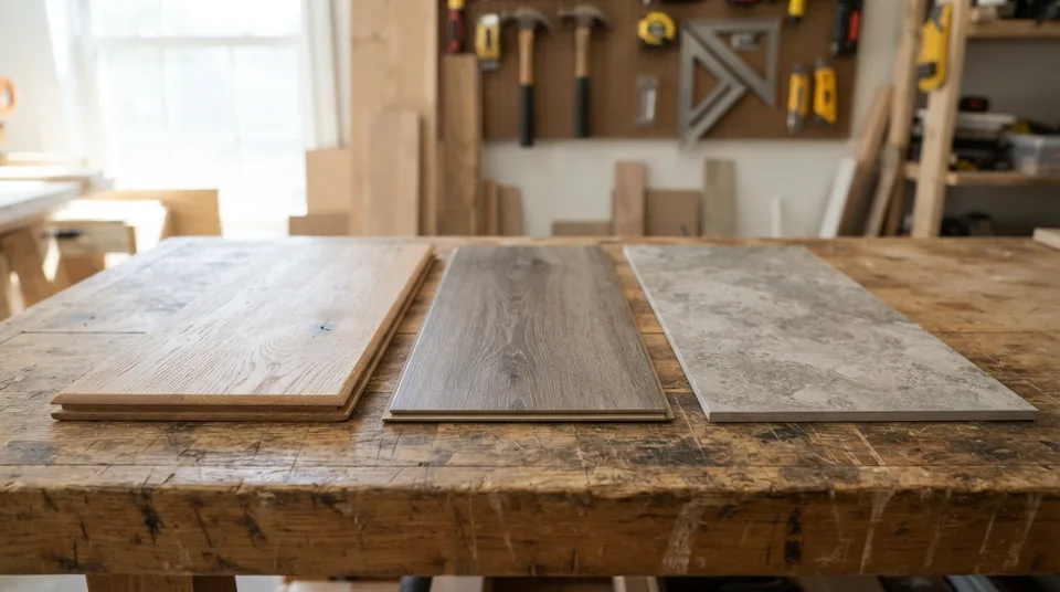 Hardwood, LVP, and tile flooring options for Bergen County homes